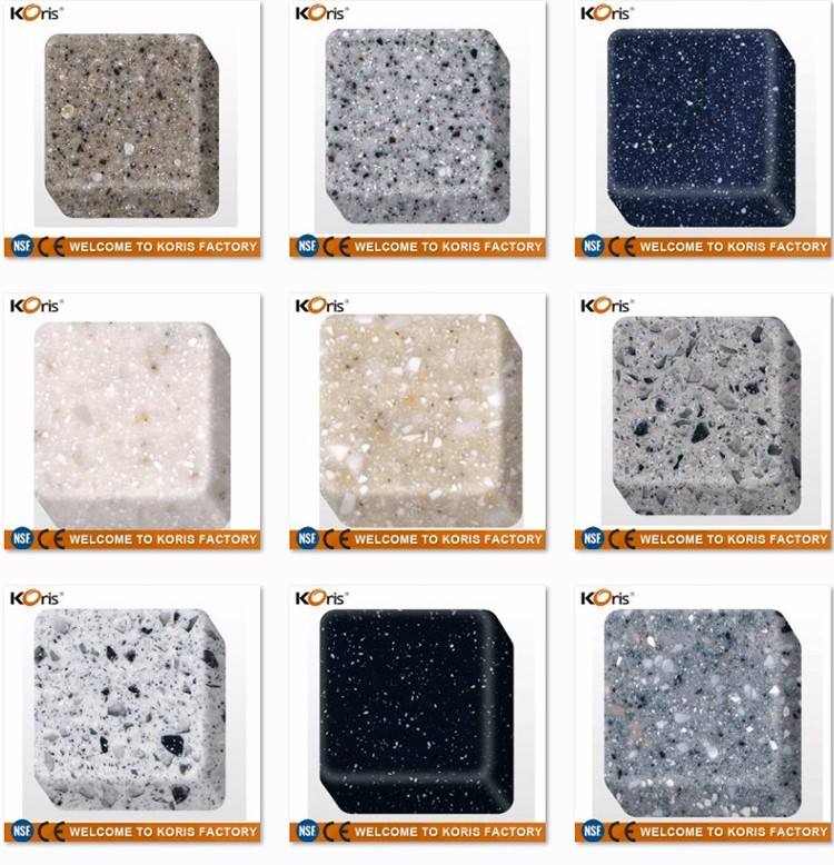 Cheap price kitchen decorative colors artificial marble acrylic solid surface sheet