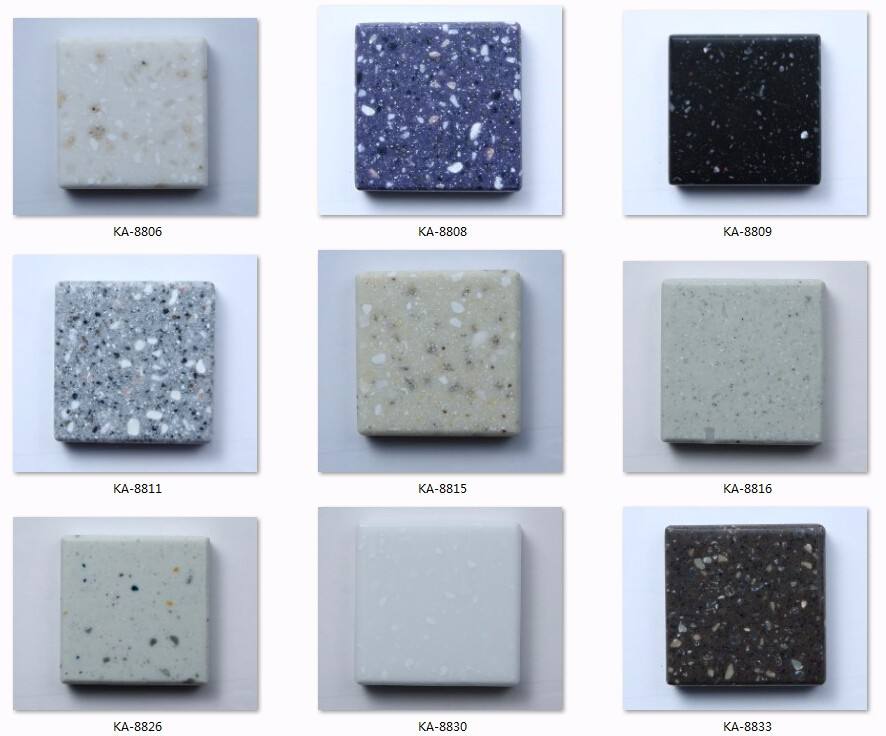 solid surface kitchen countertop