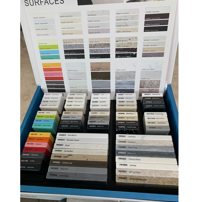 PMMA Resin Solid Surface Anti Ultraviolet Light Acrylic Stone Materials Sheet For Countertop
