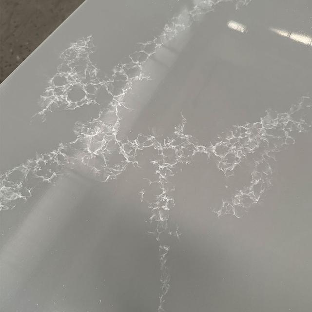 Koris HW6801-4 Gray Marble Pattern Artificial Stone Big Slab Modified Acrylic Solid Surface Marble Sheet 