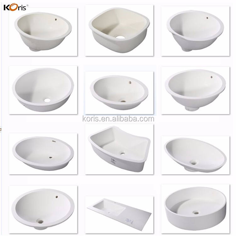 OEM/ODM Wash Basin,acrylic resin bathroom sink,acrylic resin bathroom