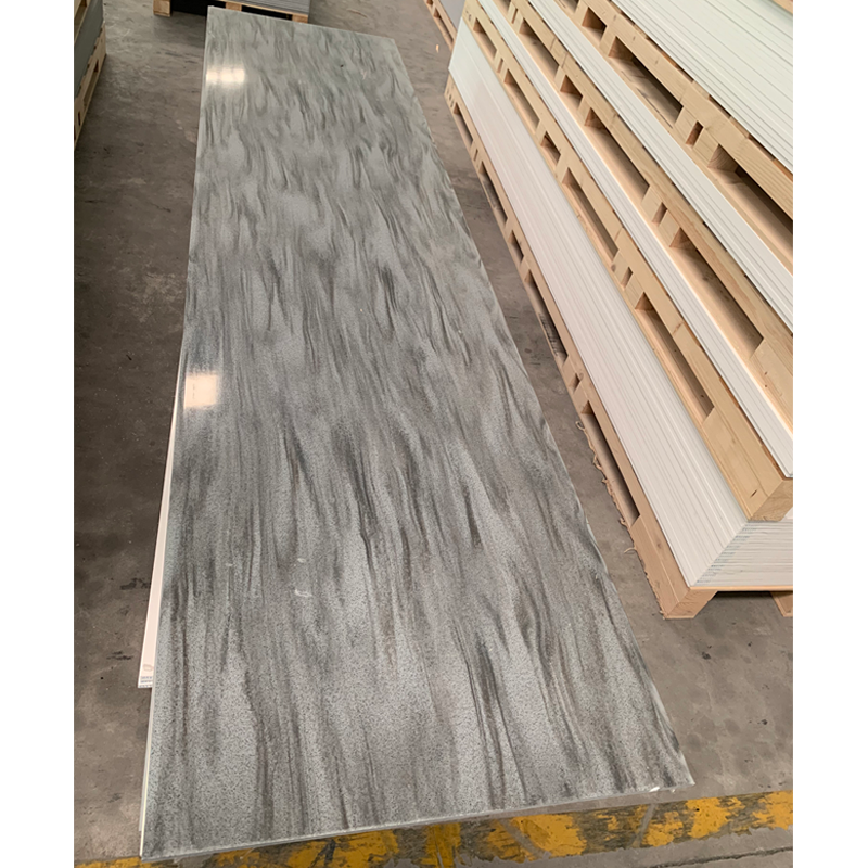 Vifaa vya ujenzi Big slab resin pmma akriliki solid uso marumaru bei slab