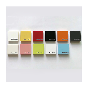 Polymer Solid Surface Pure Acrylic Solid Surface Sheet Resin Imitations Stone Panel