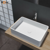 Solid Surface Acrylic White Color Bathtub Kitchen Sinks