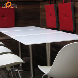 Chinese Factory Solid Surface Salon Artificial Stone for Work Desk