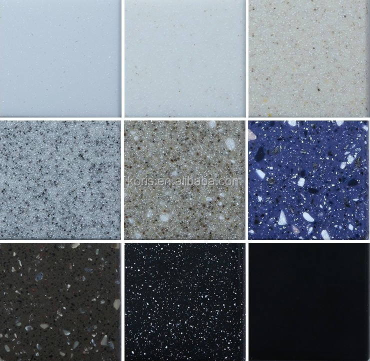 bathroom sinks and counters