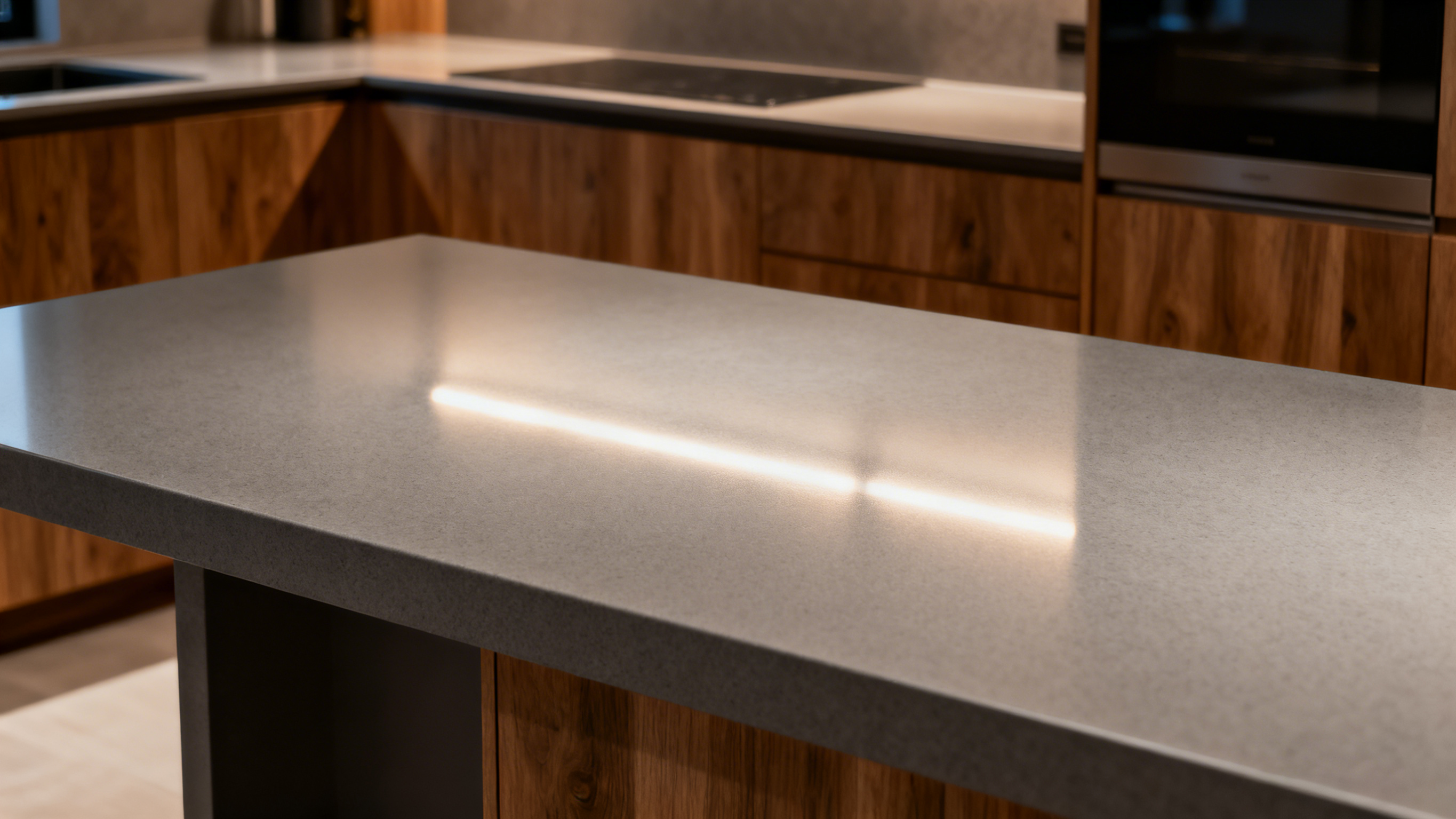 modified acrylic solid surface table top