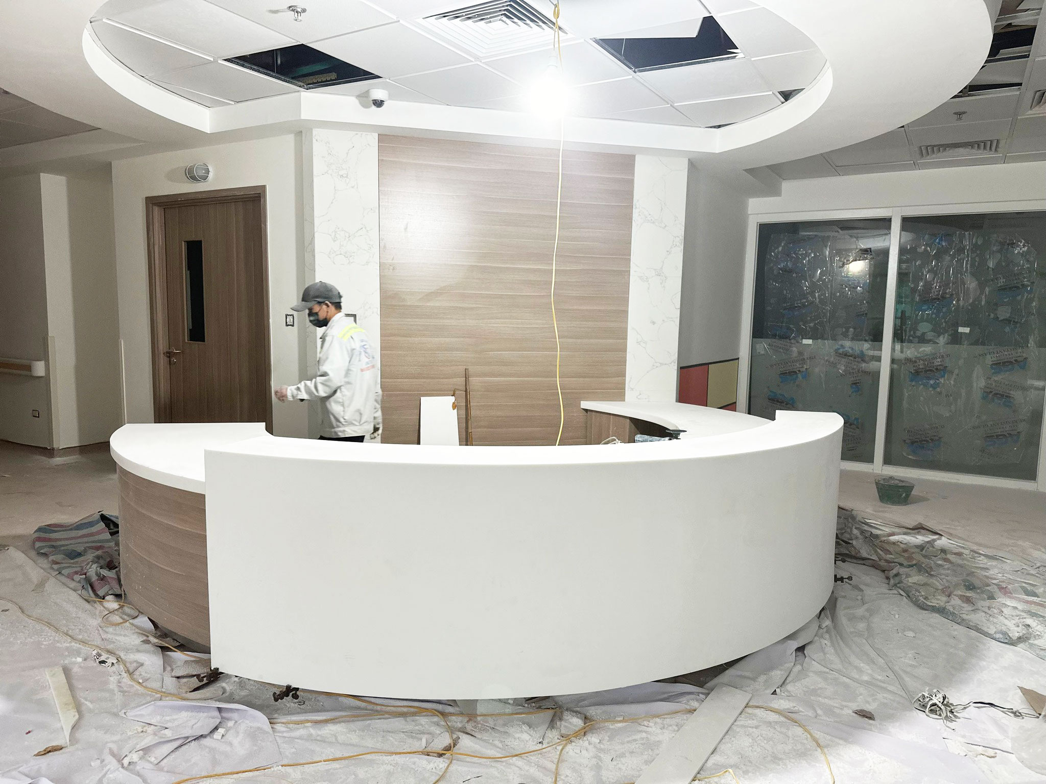 solid surface fabrication