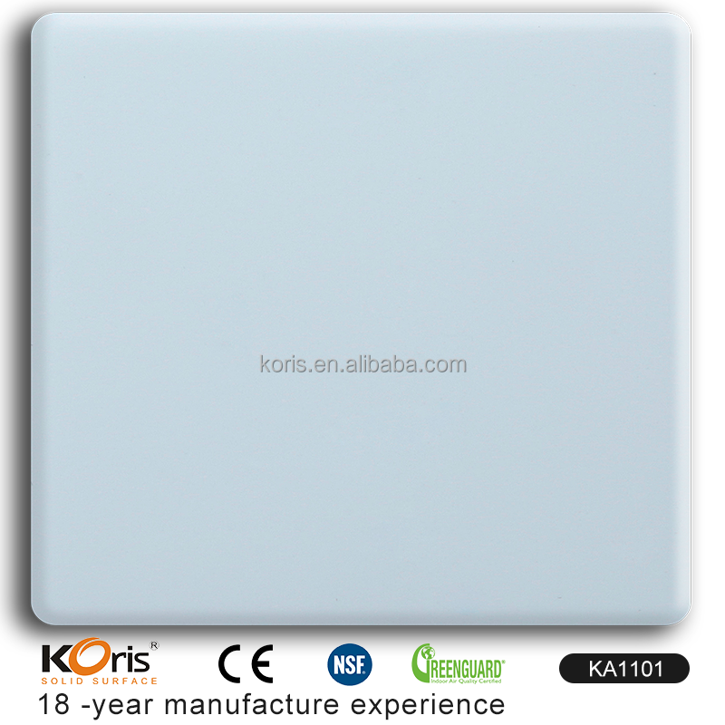 3mm Thickness Solid Surface Multicolor Acrylic Kitchen Countertops Sheet