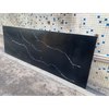 Corian Black Calacatta Big Slab Stain Resist Solid Surface Marble Sheet For Kitchen Cabinet