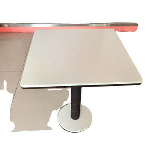 Restaurant table top solid surface