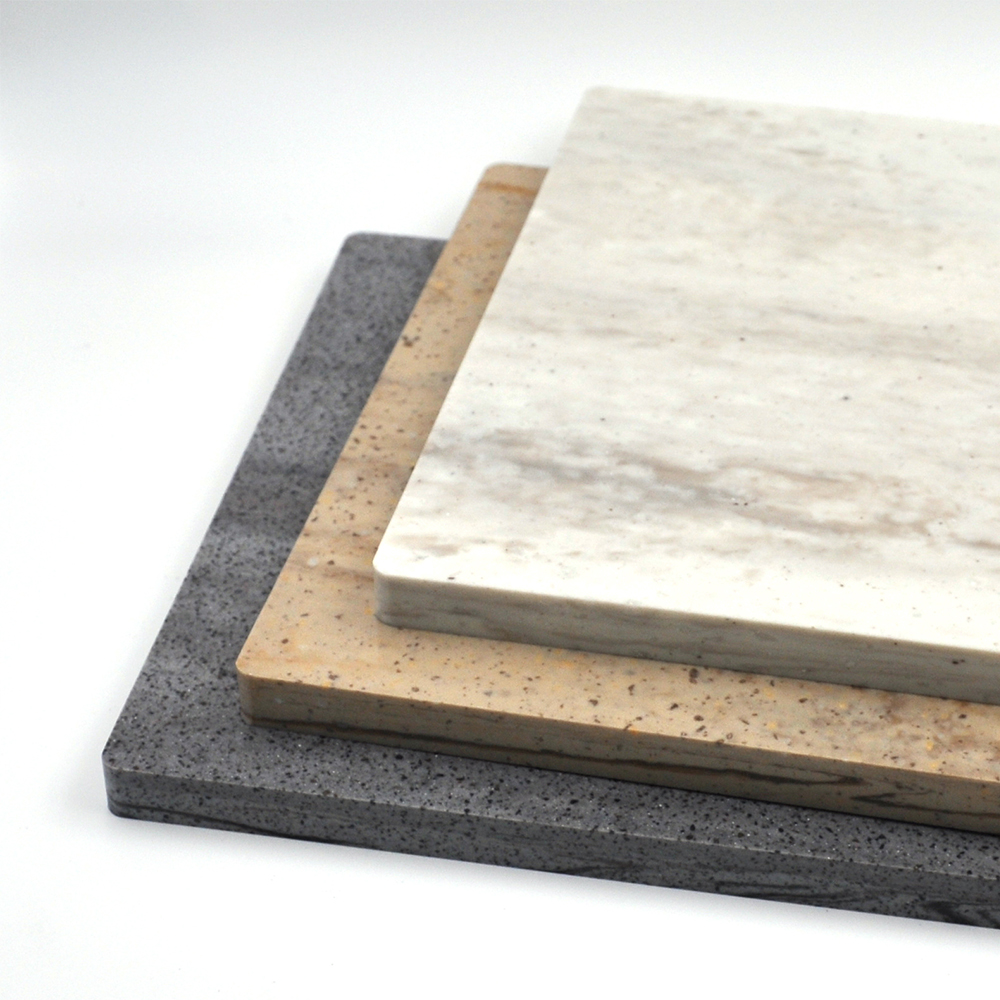 Meer dan 200 kleuren door aangepaste kleur en grote plaatsteen vormen Staron Acryl Solid Surface