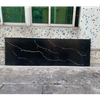 Corian Black Calacatta Big Slab Stain Resist Solid Surface Marble Sheet For Kitchen Cabinet