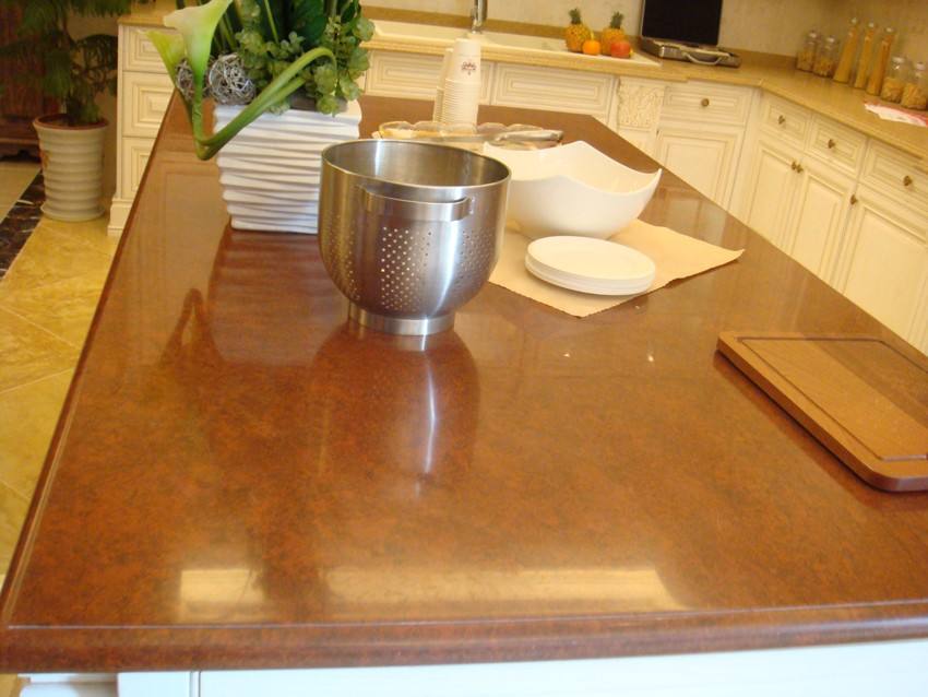 wood solid surface countertops