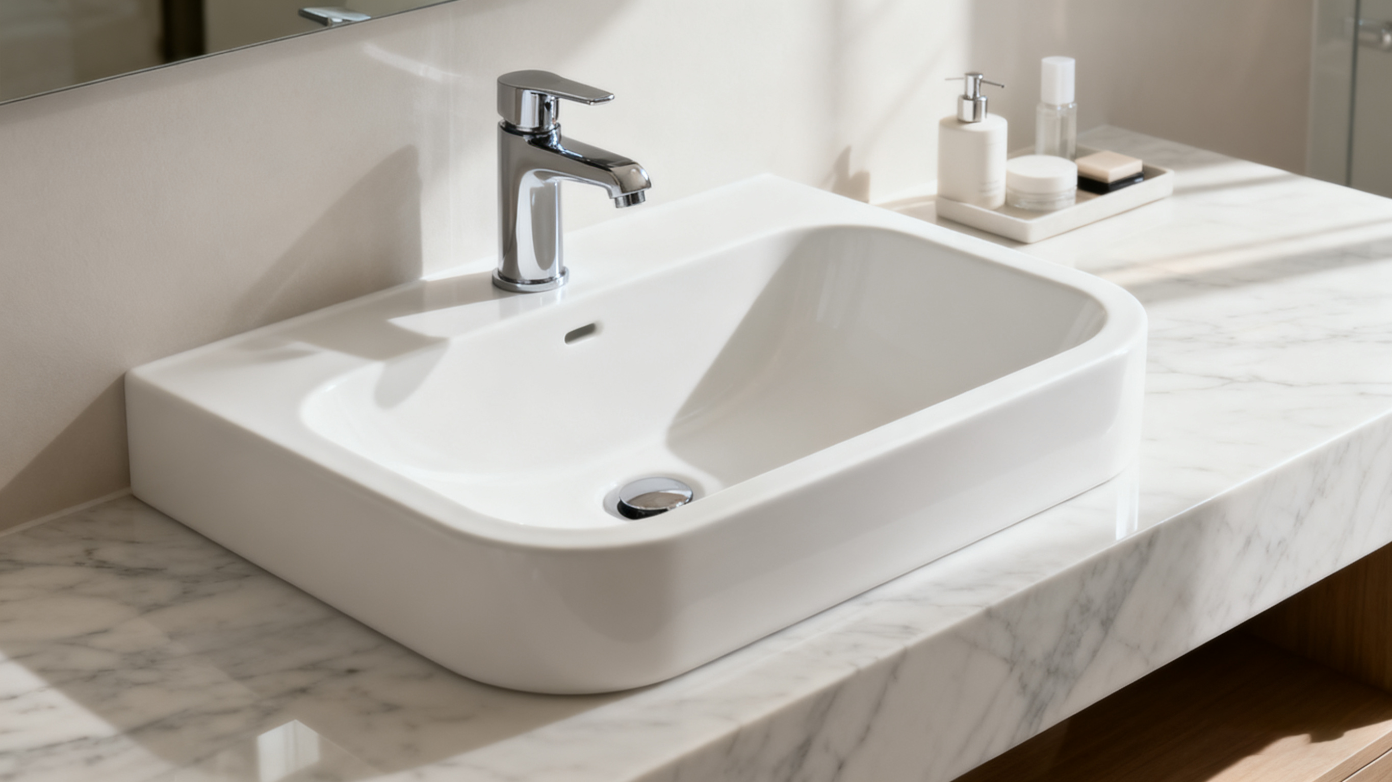 solid surface bathroom sink