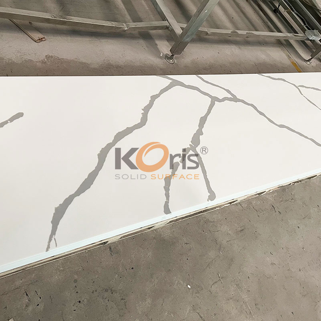 Koris HW6826 China Manufacturer 12mm Thick Modified Acrylic Solid Surface Sheet for Kitchen Countertop Benchtop